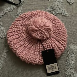 NWT blush pink beret!